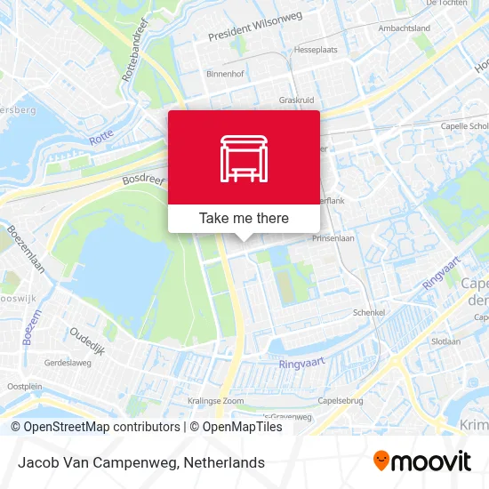 Jacob Van Campenweg map