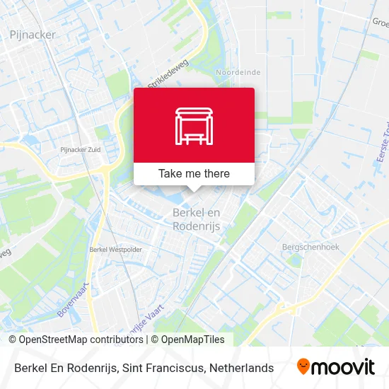 Berkel En Rodenrijs, Sint Franciscus map