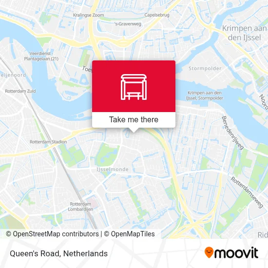 Koninginneweg map