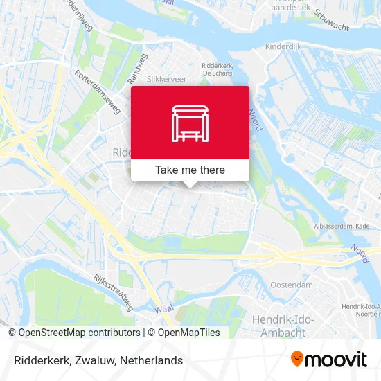 Ridderkerk, Zwaluw map