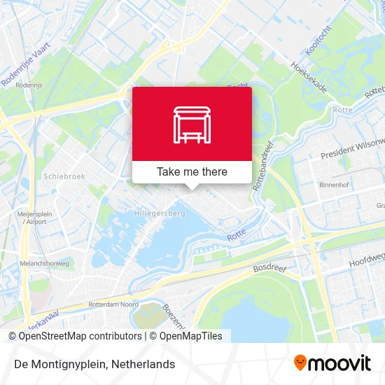 De Montignyplein map