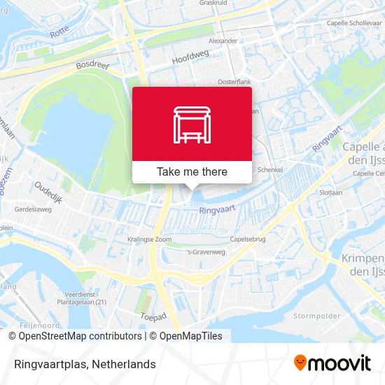 Ringvaartplas Karte