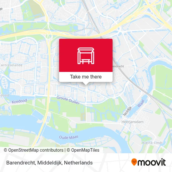 Barendrecht, Middeldijk map