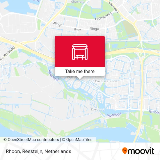 Rhoon, Reesteijn map