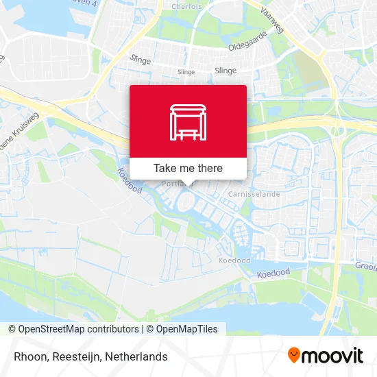 Rhoon, Reesteijn map