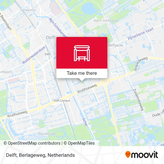 Delft, Berlageweg map