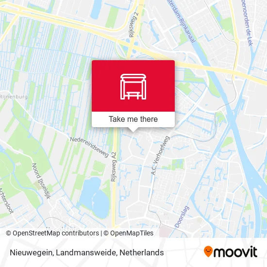 Nieuwegein, Landmansweide map
