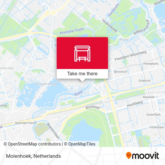 Molenhoek map