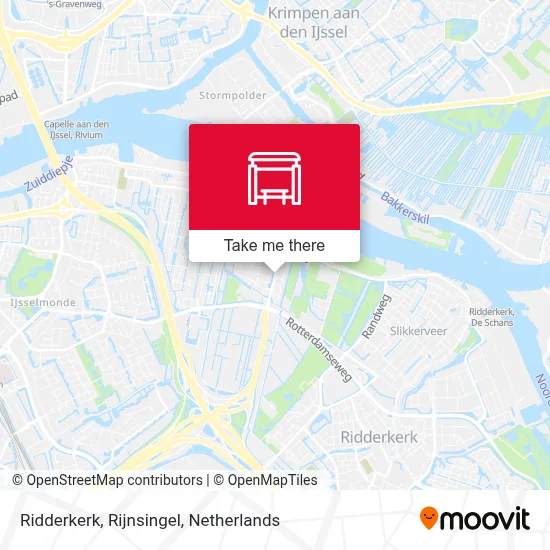 Ridderkerk, Rijnsingel map