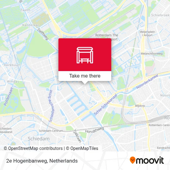2e Hogenbanweg map