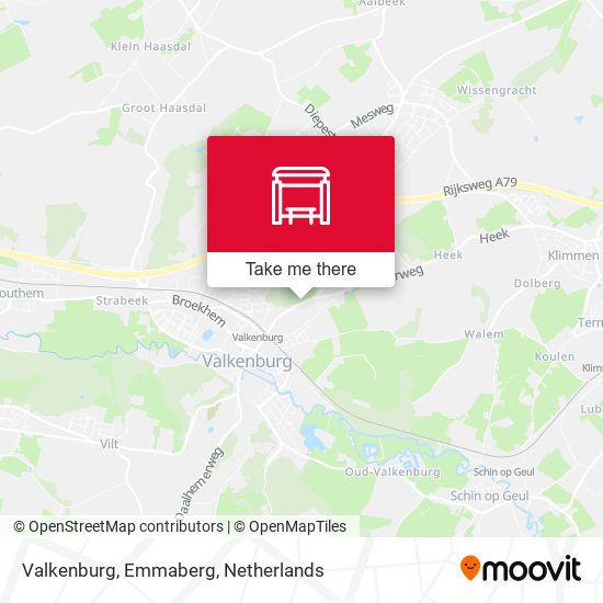 Valkenburg, Emmaberg map