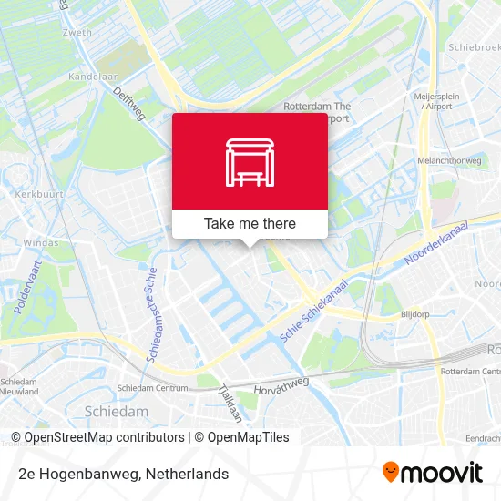 2e Hogenbanweg map