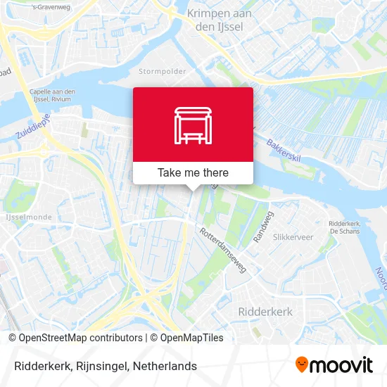 Ridderkerk, Rijnsingel map