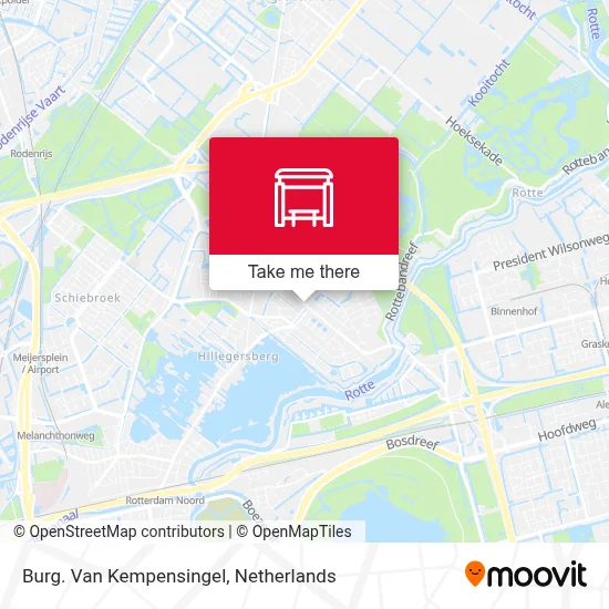 Burg. Van Kempensingel map