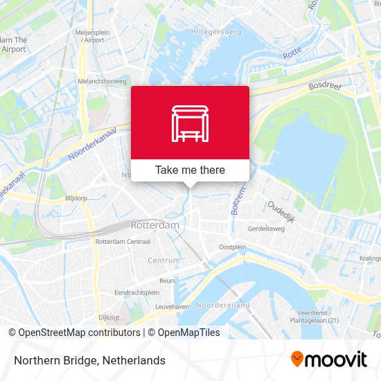 Noorderbrug map