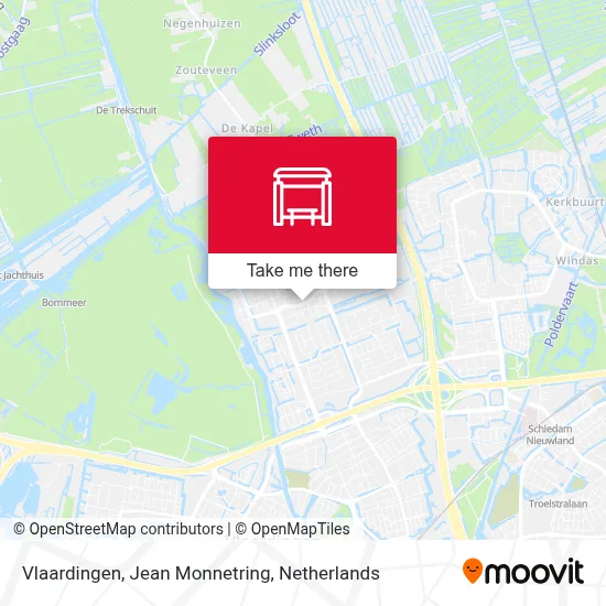 Vlaardingen, Jean Monnetring map