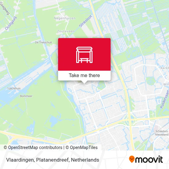 Vlaardingen, Platanendreef map