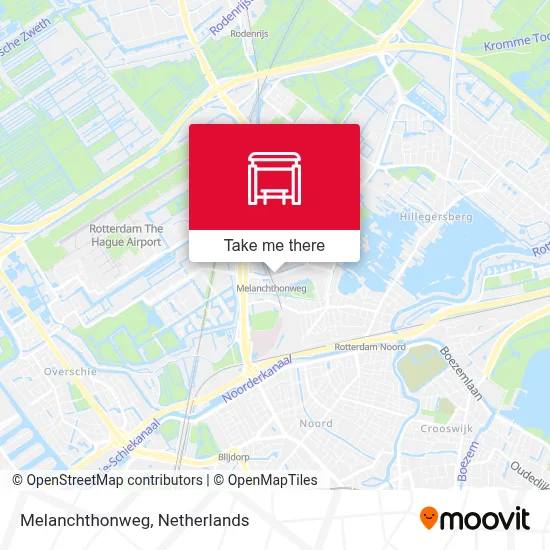 Melanchthonweg map