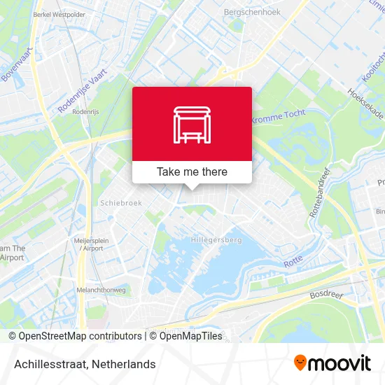 Achillesstraat map