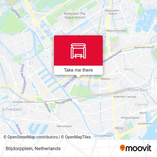 Blijdorpplein map