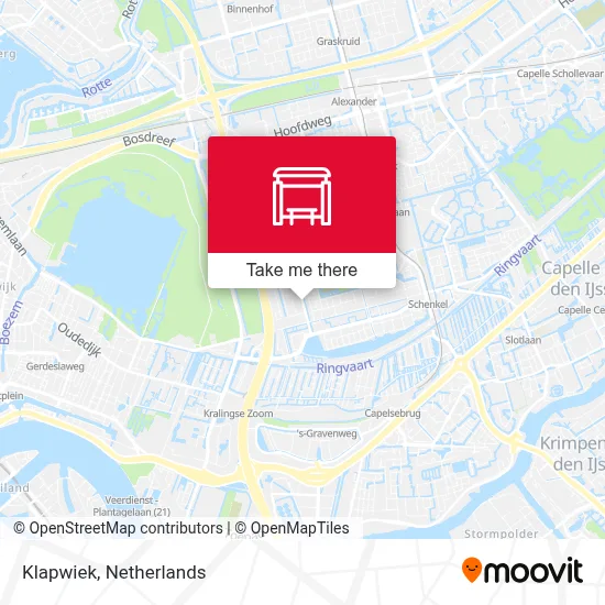 Klapwiek map