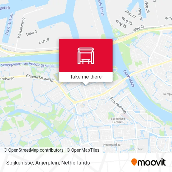 Spijkenisse, Anjerplein map