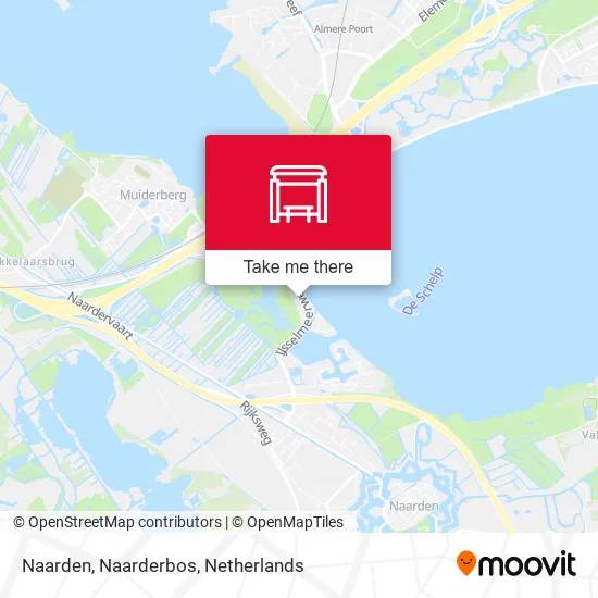 Naarden, Naarderbos map