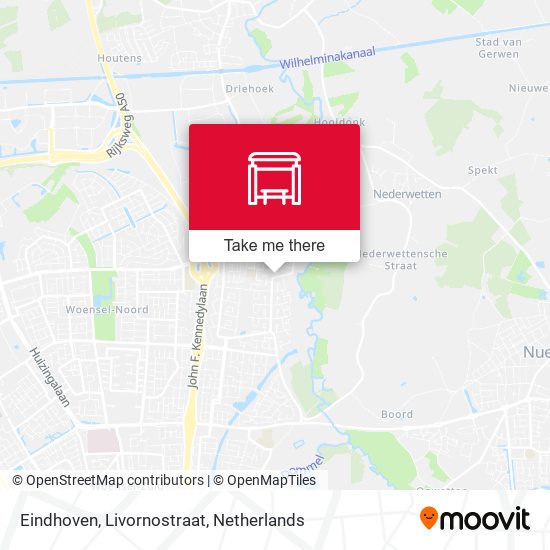 Eindhoven, Livornostraat map