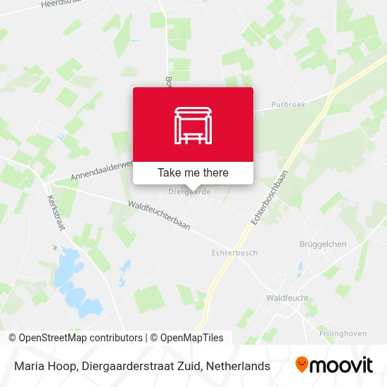 Maria Hoop, Diergaarderstraat Zuid map