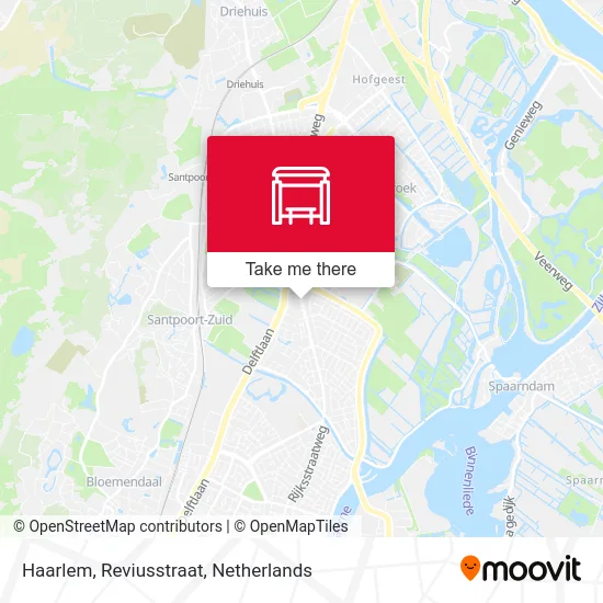 Haarlem, Reviusstraat map