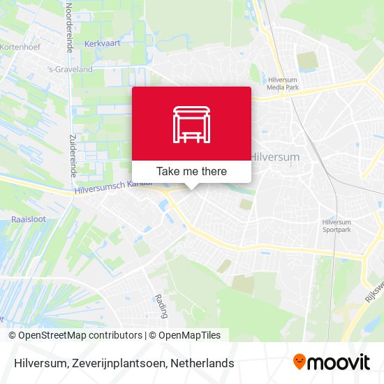 Hilversum, Zeverijnplantsoen map
