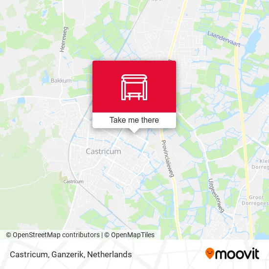 Castricum, Ganzerik map