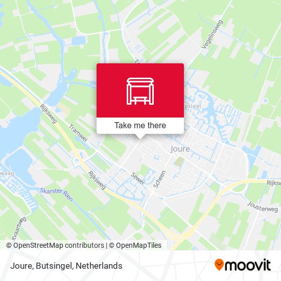 Joure, Butsingel map