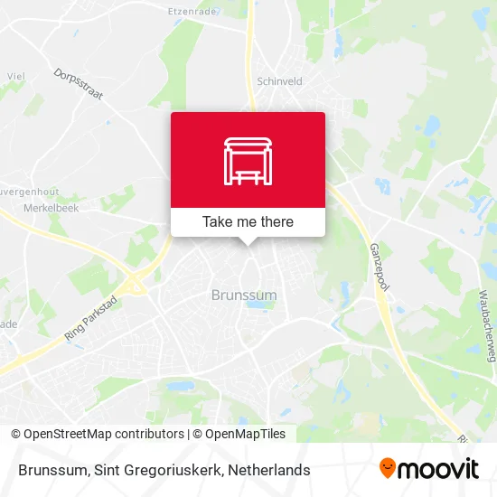 Brunssum, Sint Gregoriuskerk map