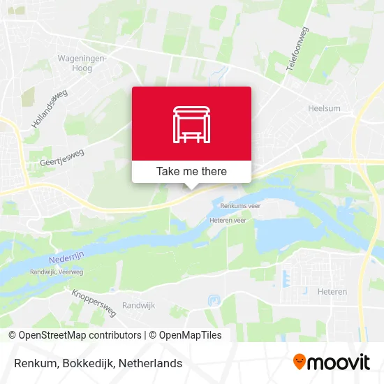 Renkum, Bokkedijk map