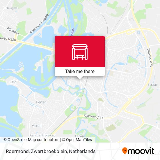 Roermond, Zwartbroekplein map