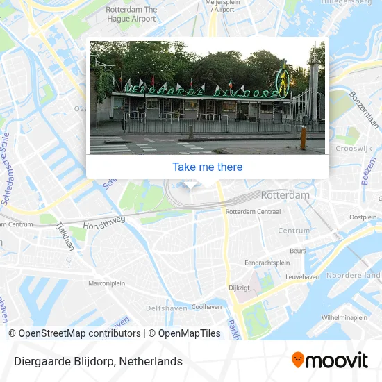 Diergaarde Blijdorp map