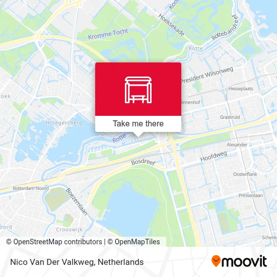 Nico Van Der Valkweg map