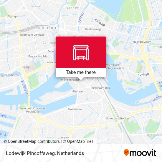 Lodewijk Pincoffsweg Karte