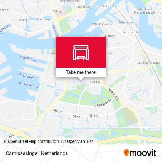 Carnissesingel map