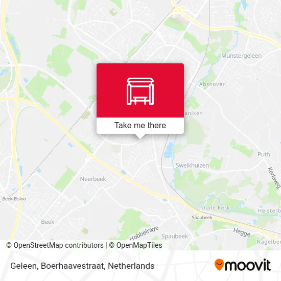 Geleen, Boerhaavestraat map
