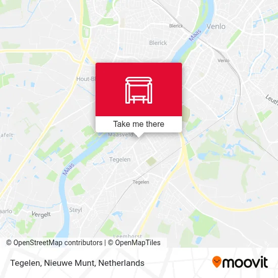 Tegelen, Nieuwe Munt map