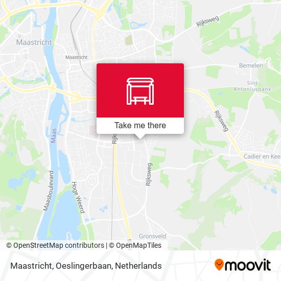 Maastricht, Oeslingerbaan map