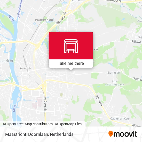 Maastricht, Doornlaan map