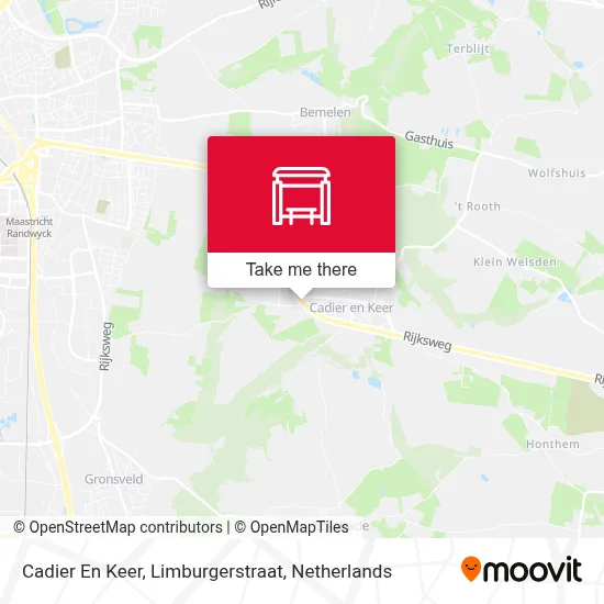 Cadier En Keer, Limburgerstraat map