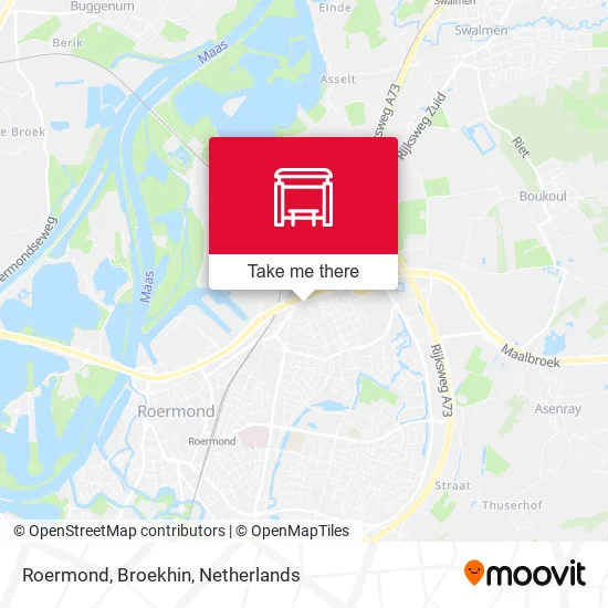 Roermond, Broekhin map