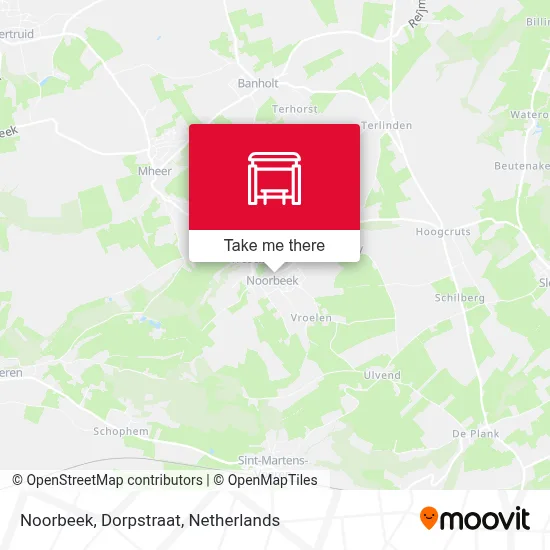 Noorbeek, Dorpstraat map