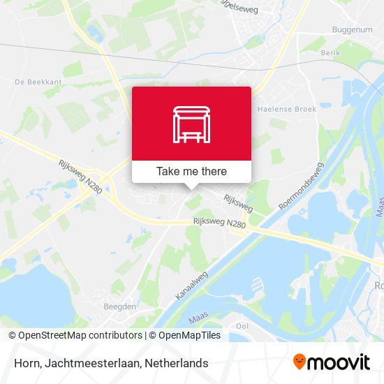 Horn, Jachtmeesterlaan map