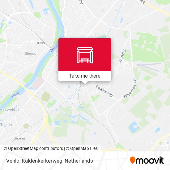 Venlo, Kaldenkerkerweg map