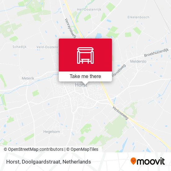 Horst, Doolgaardstraat map